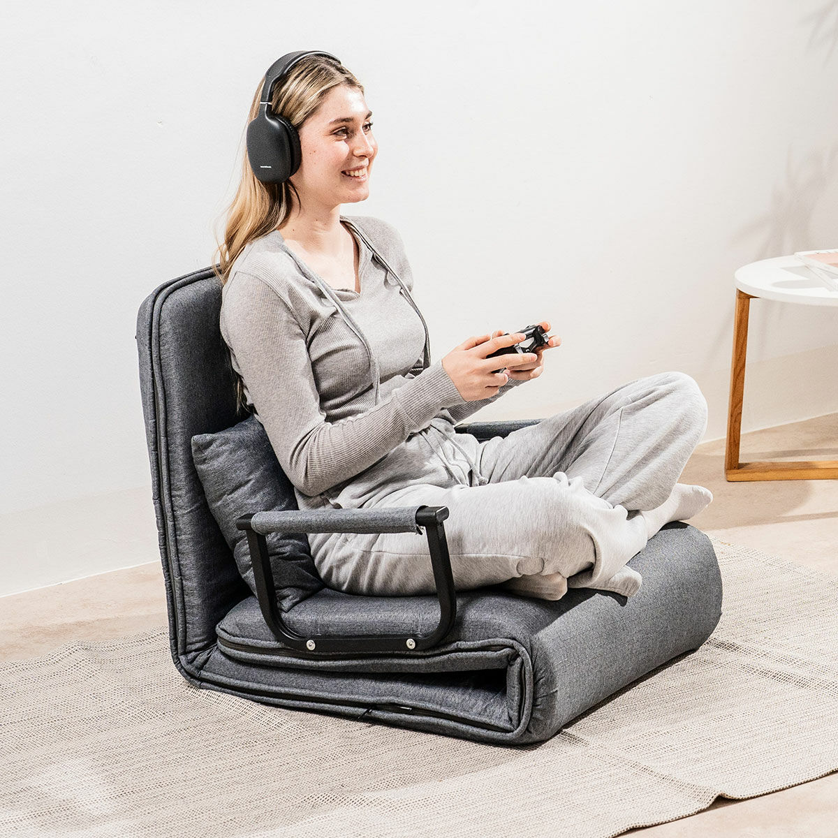 4-i-1 konvertibel bäddsoffa för en person Softfa InnovaGoods - 3
