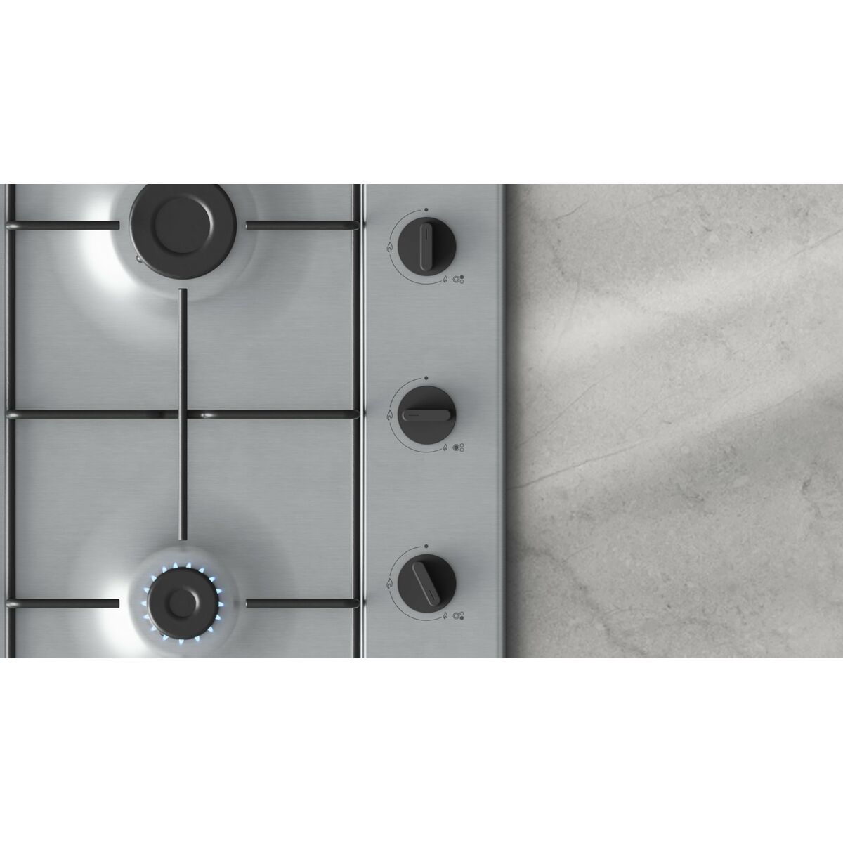 Gasplatta Balay 3ETX463BB 60 cm - 3