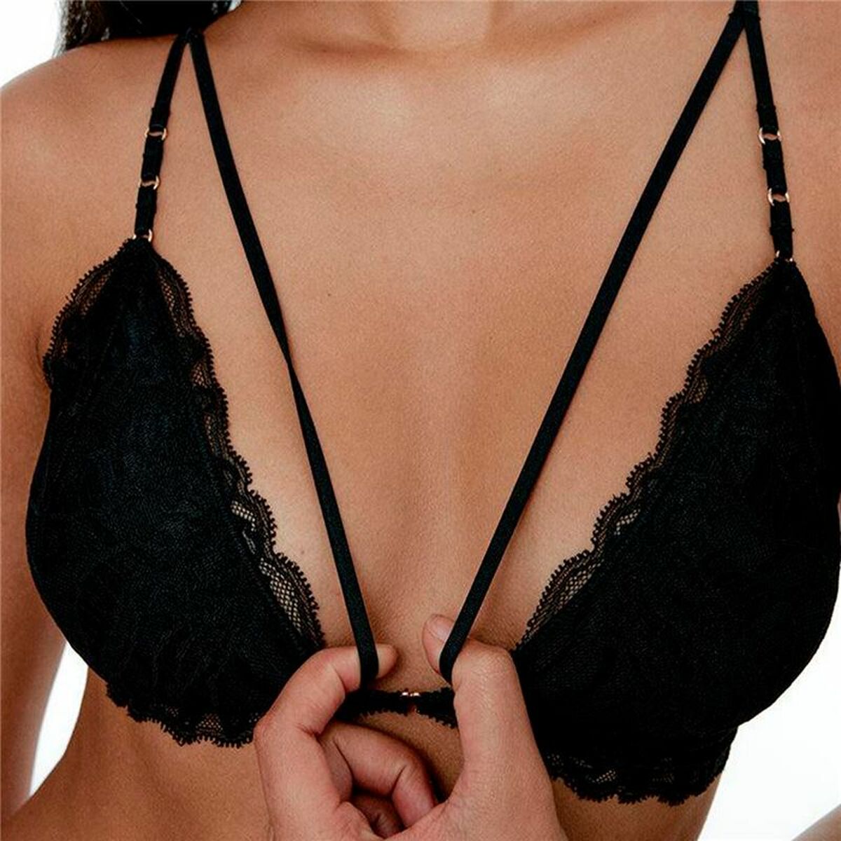 Bikini Black Limba Triangular Mojave Svart - 3