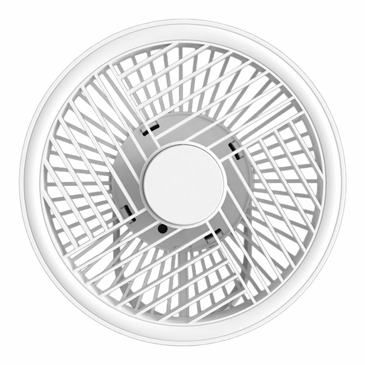 Bordsfläkt CristalRecord Vit 5 W