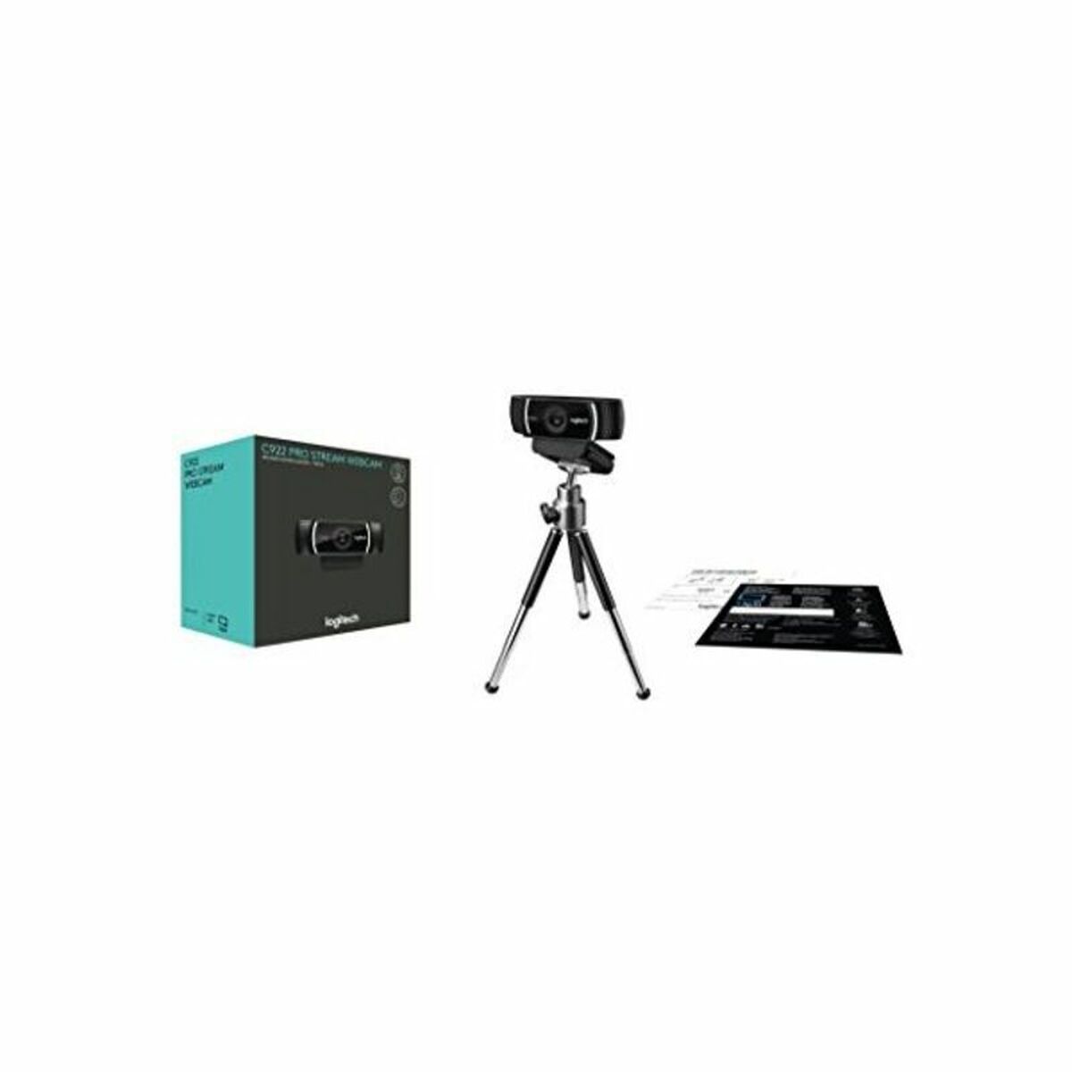 Webbkamera Logitech C922 HD 1080p Streaming - 16