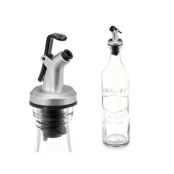 Oljeflaska Vivalto YHP-SZ57A/TH12 Transparent Glas Med relief 500 ml (24 antal)