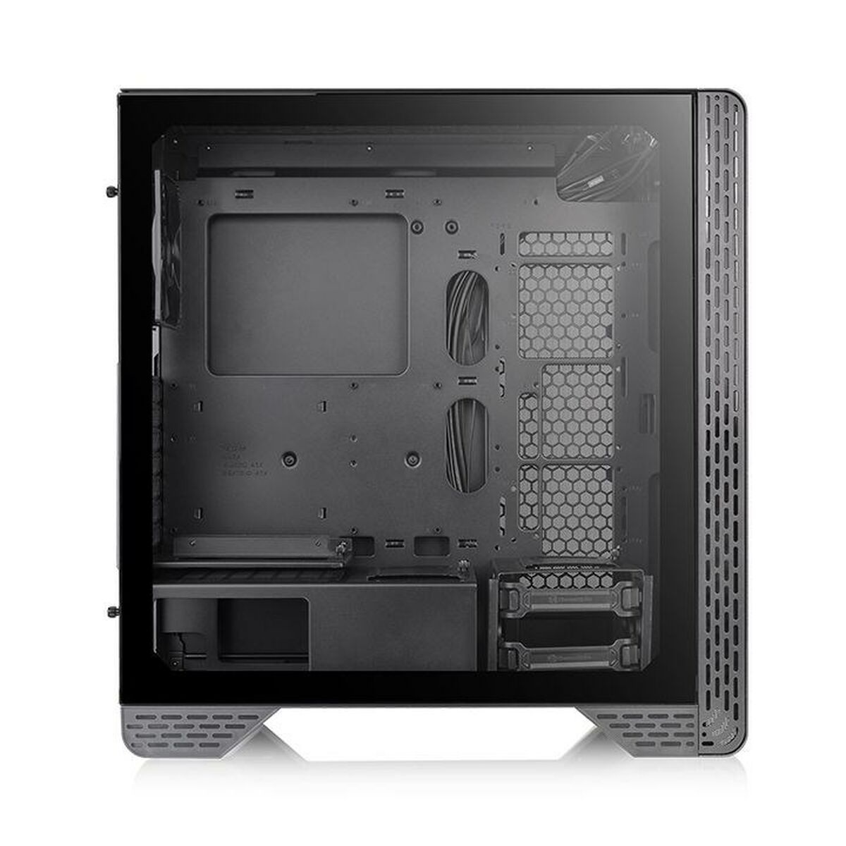 Tornchassi Mini ITX THERMALTAKE S300 TG Vit Svart - 5