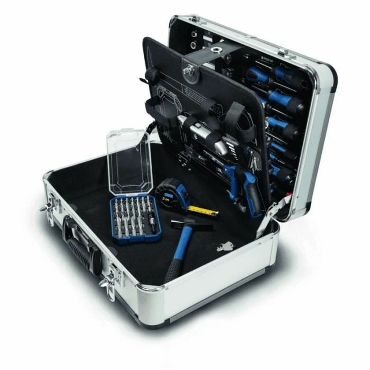 Verktygslåda Scheppach TB150 101 Delar Metall Aluminium - 2