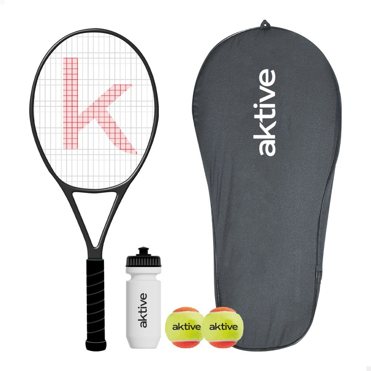 Tennisracket Aktive (2 antal) - 4