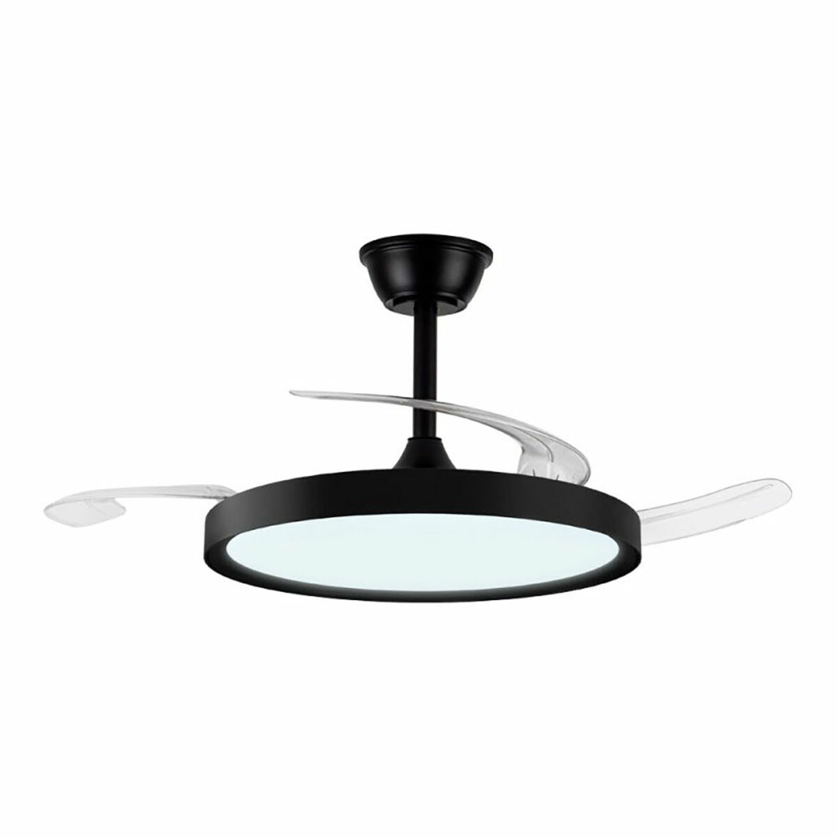 Takfläkt med belysning CristalRecord Svart 43 W (3000 K) (4000 K) - 3