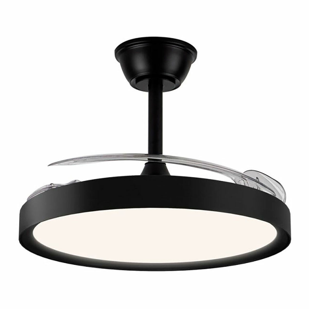 Takfläkt med belysning CristalRecord Svart 43 W (3000 K) (4000 K) - 2