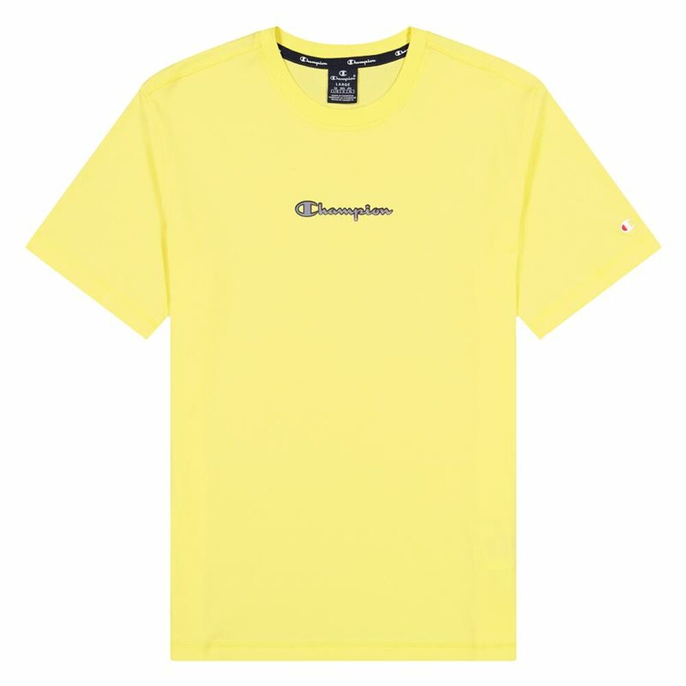 Sporttröja med ärmar Champion Crewneck M Gul