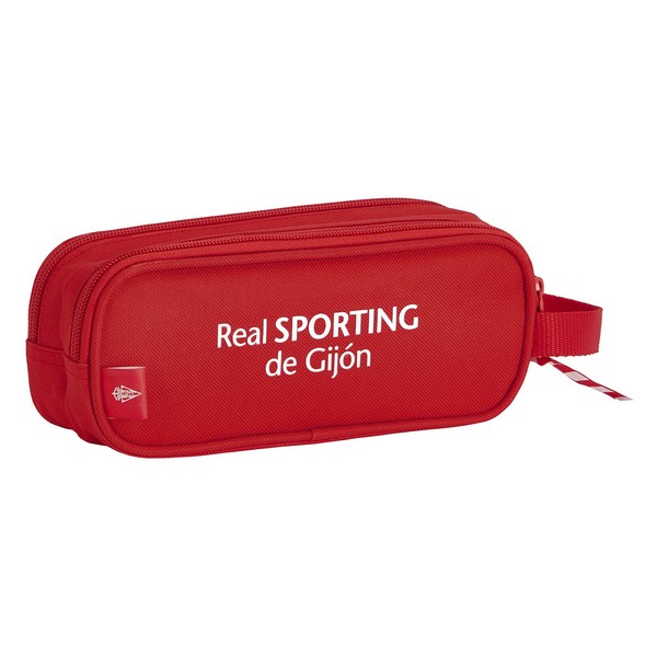 Skolnecessär Real Sporting de Gijón Röd 21 x 8 x 6 cm - 4