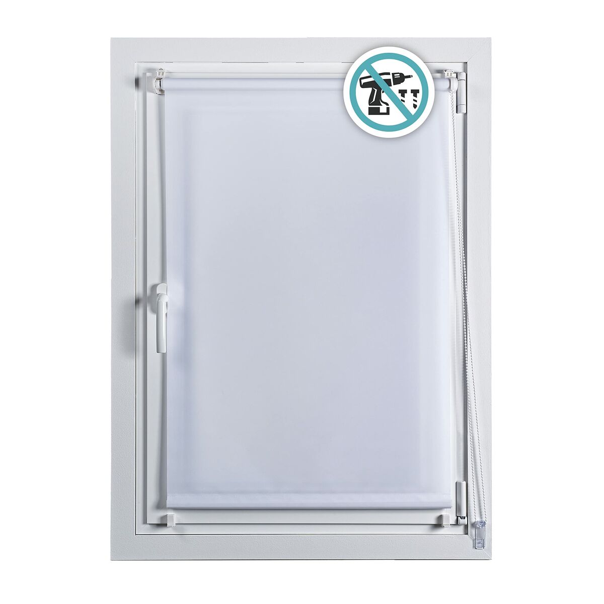 Rullpersienner Stor Planet Clip&Fix Night&Day Vit 150 x 180 cm - 2