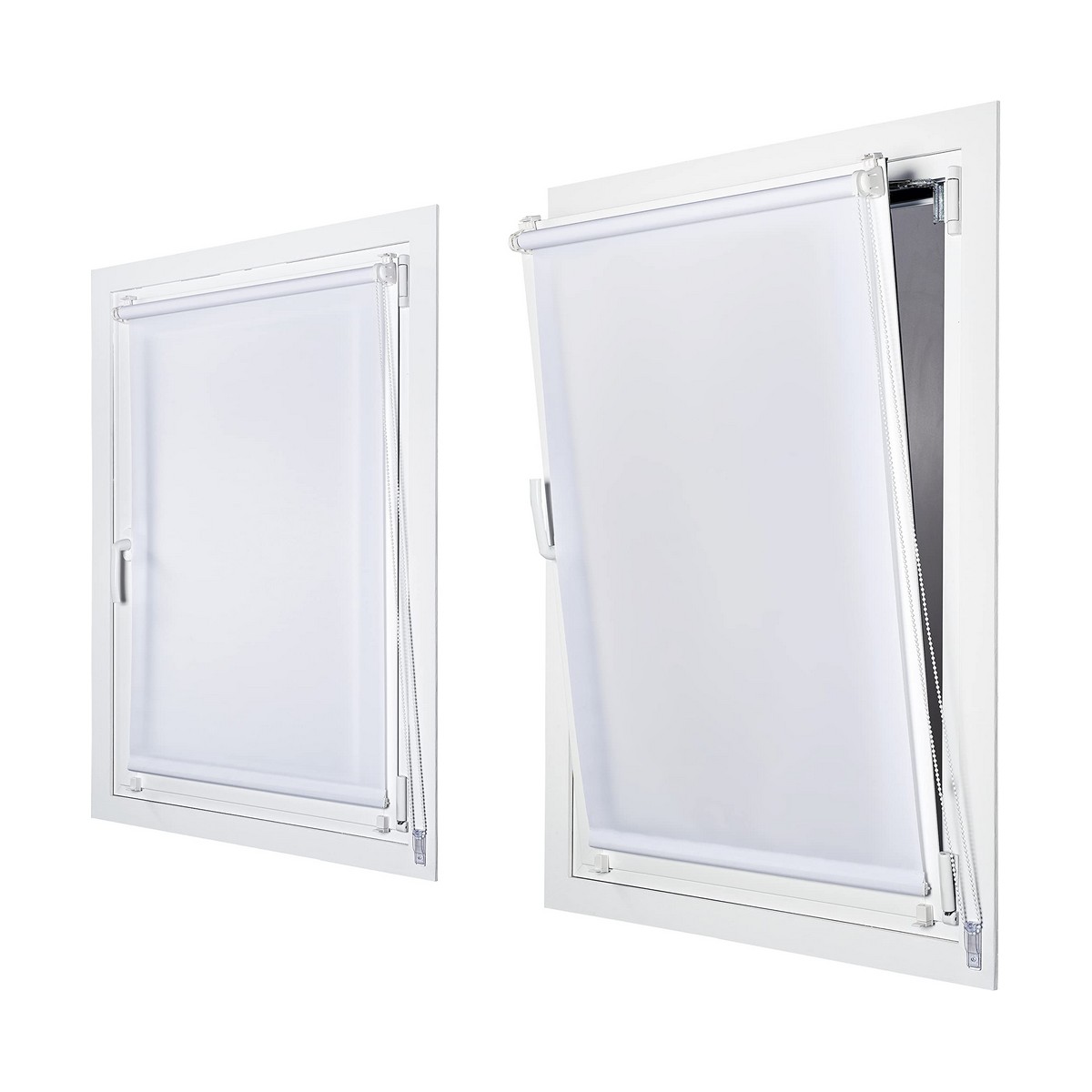 Rullpersienner Stor Planet Clip&Fix Night&Day Vit 150 x 180 cm - 3