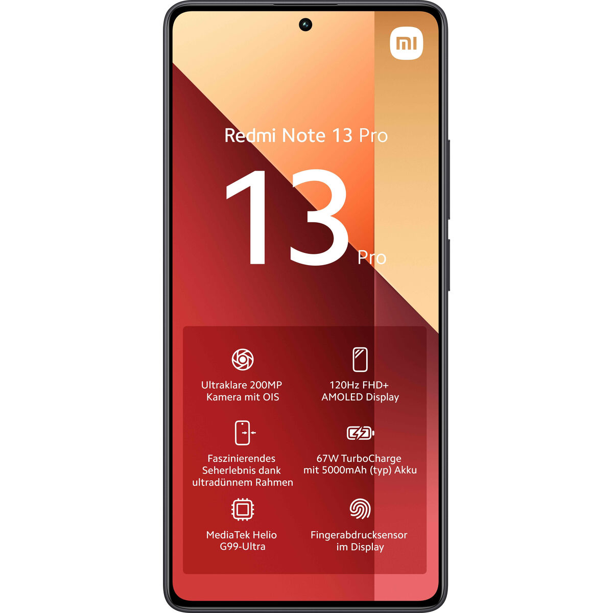 Smartphone Xiaomi Redmi Note 13 Pro 6,67" 8 GB RAM 256 GB Svart - 2