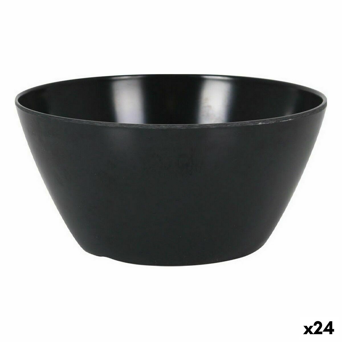 Snacksskål La Mediterránea Melamin Antracitgrå 14,5 x 7 cm (24 antal) - 3