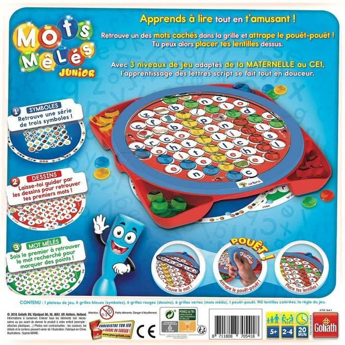Sällskapsspel Goliath Mots Mêlés Junior 27 x 5 x 27 cm - 4