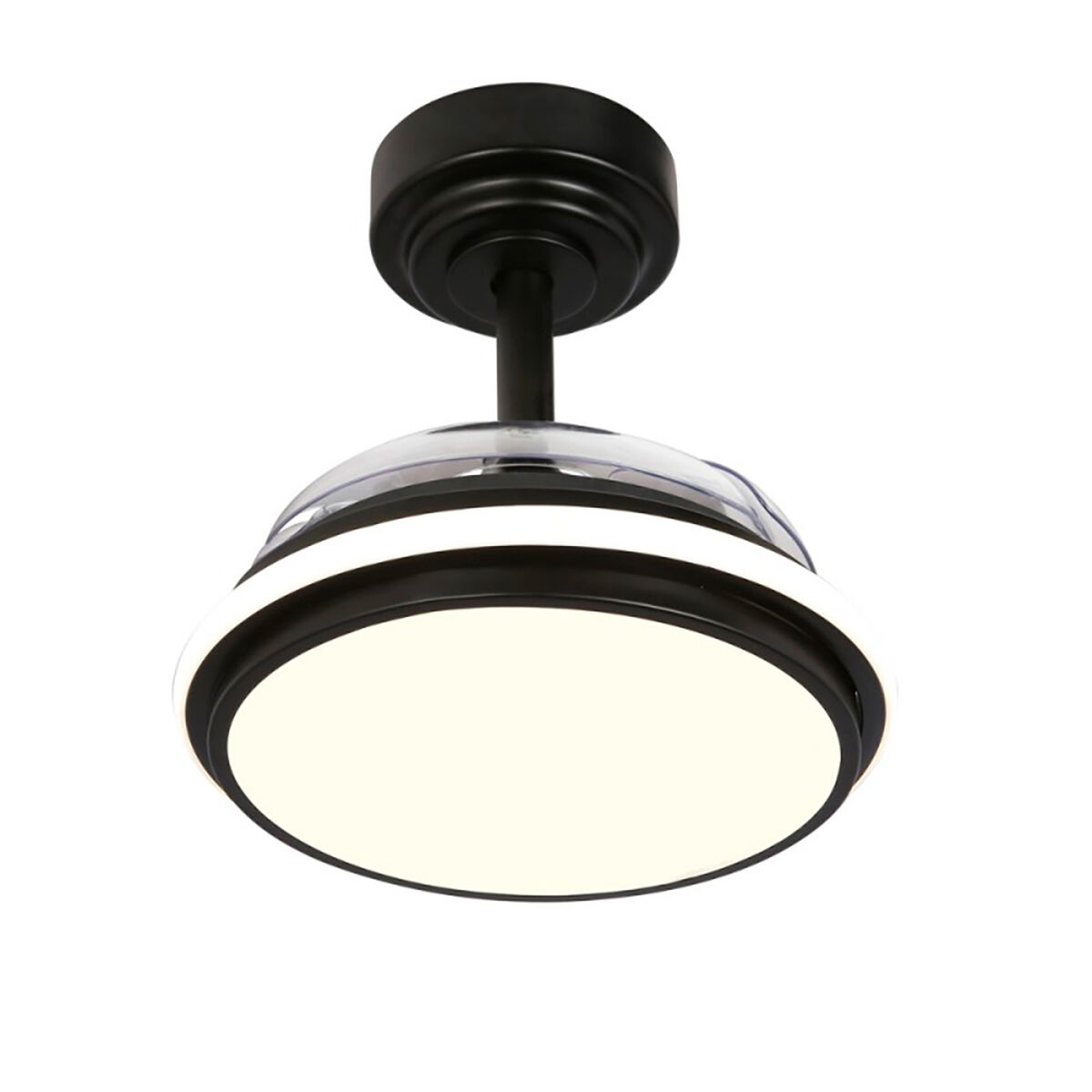 Takfläkt med belysning CristalRecord Svart 35 W 1000 Lm (3000 K) (4000 K) - 3