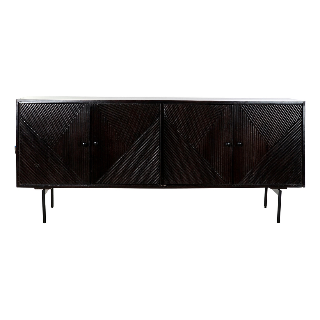 TV-möbler DKD Home Decor Mangoträ (177 x 45 x 75 cm) - 3