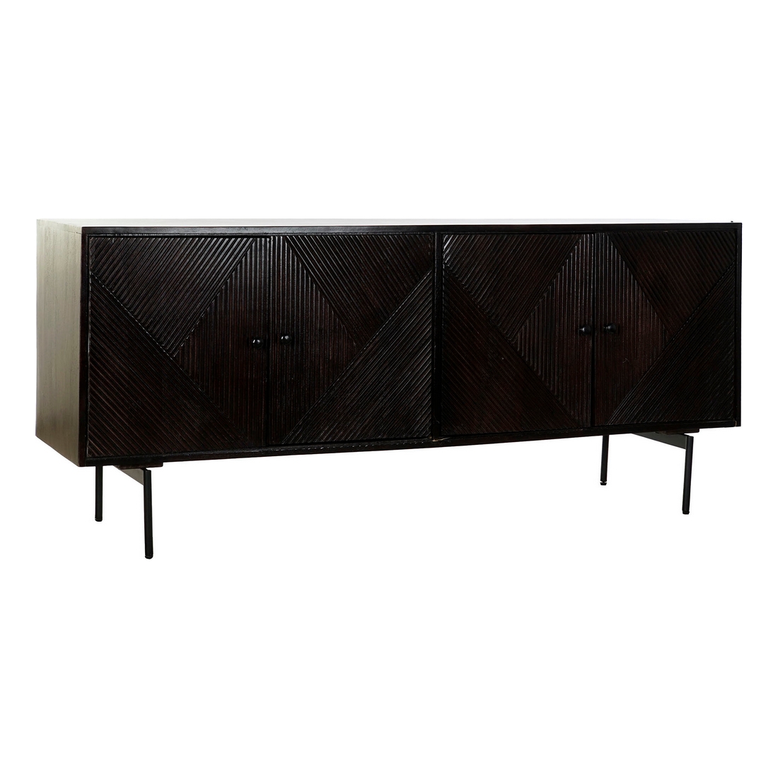 TV-möbler DKD Home Decor Mangoträ (177 x 45 x 75 cm) - 2