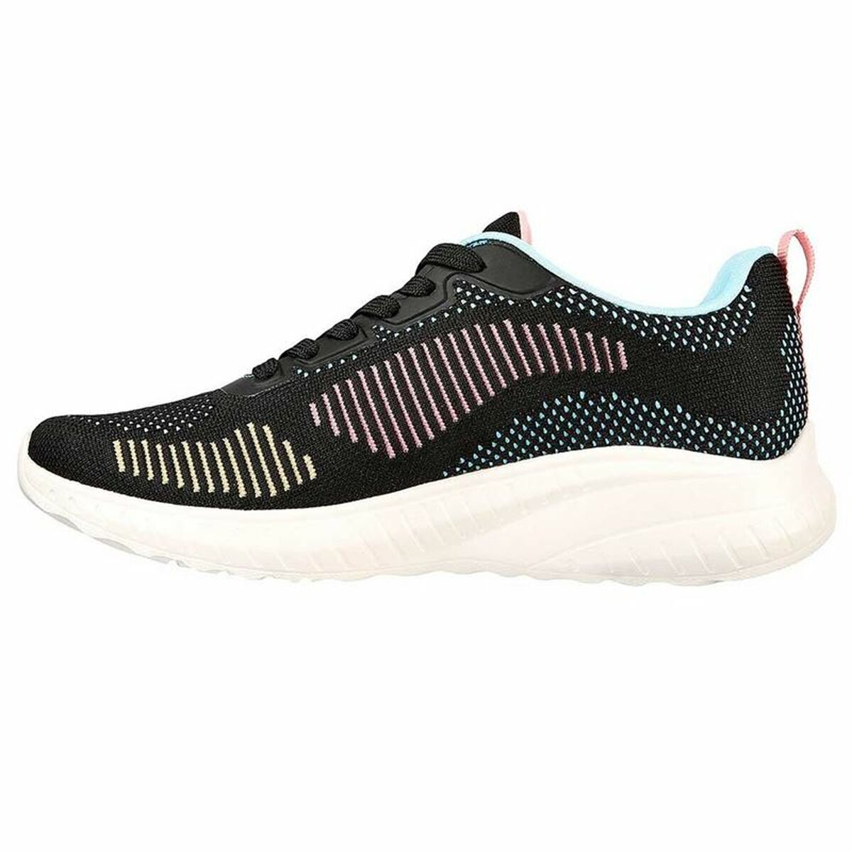 Gymnastiksko, Dam Skechers Bobs Suad Svart - 2