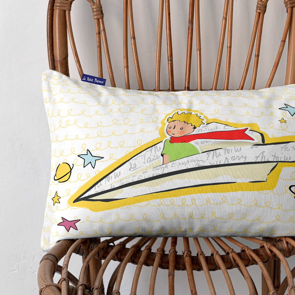 Kuddfodral HappyFriday Le Petit Prince Navire Multicolour 50 x 30 cm - 9