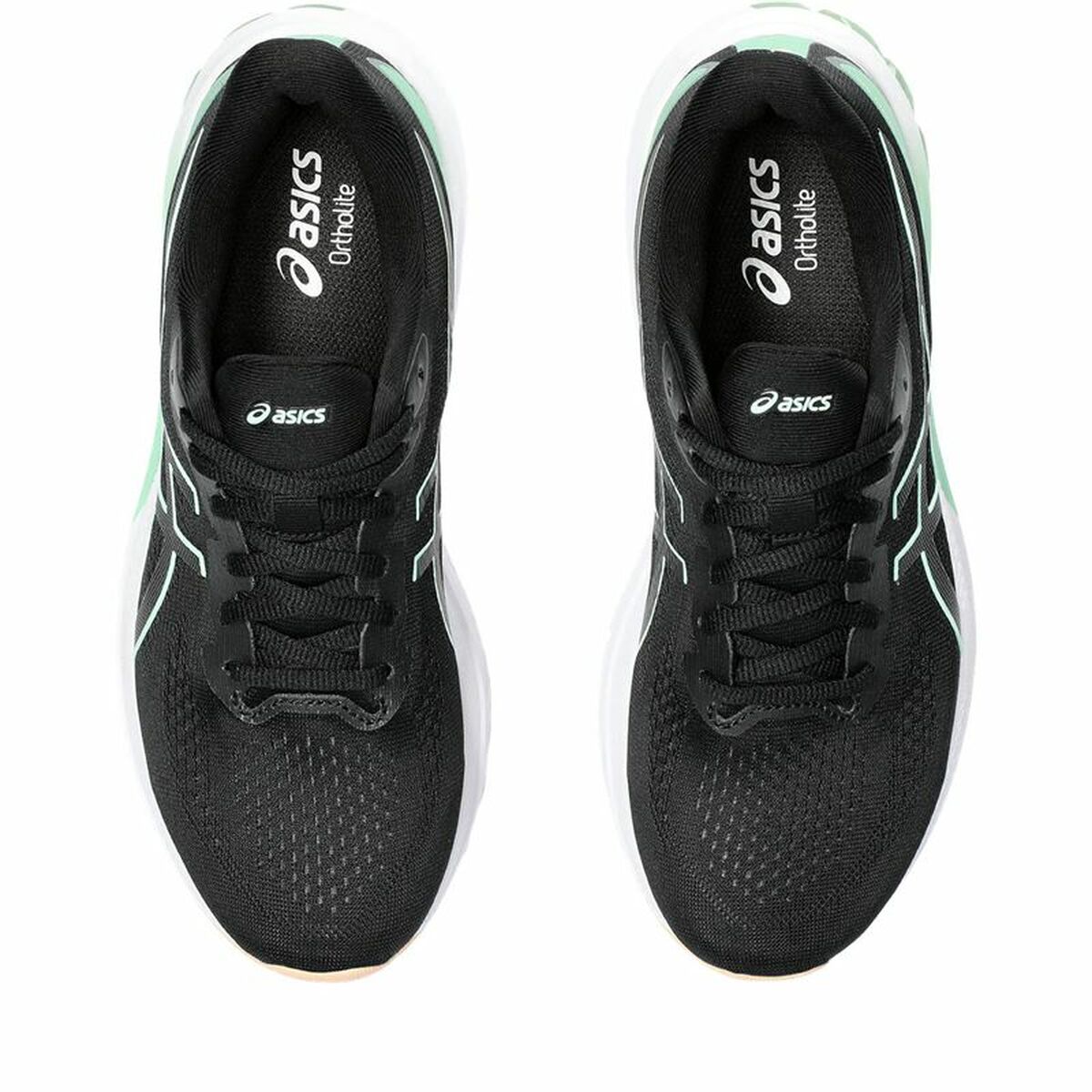 Gymnastiksko, Dam Asics GT-1000 Svart Mint - 4