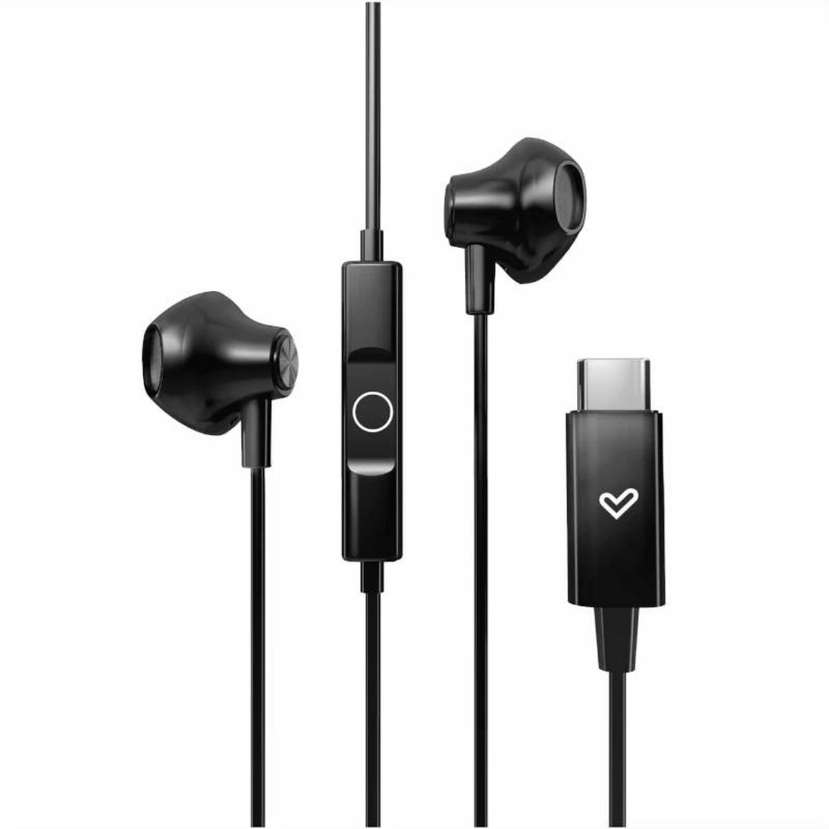 Knapphörlurar Energy Sistem 459513 Svart USB-C - 2