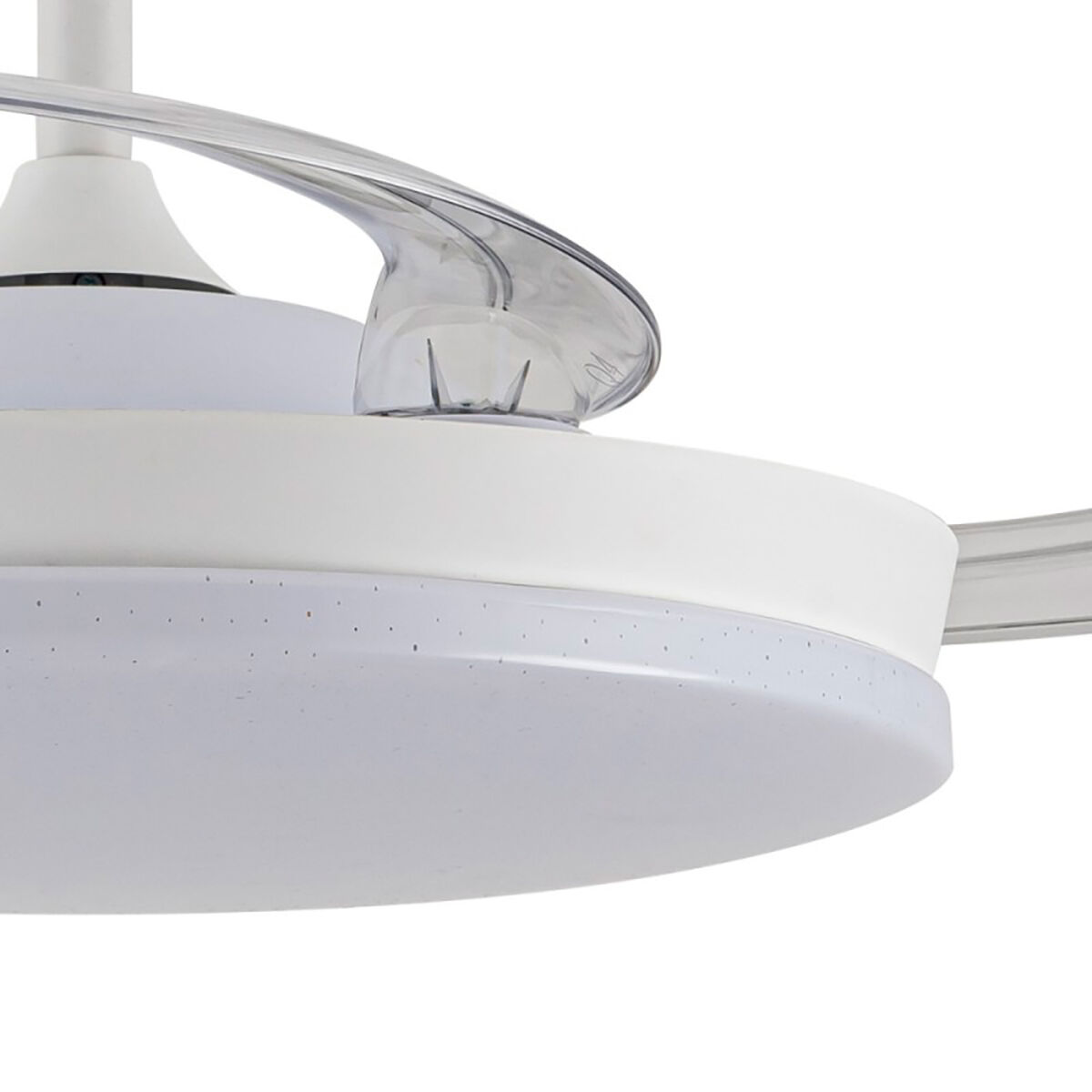 Takfläkt med belysning CristalRecord Vit 72 W (3000 K) (4000 K) - 2