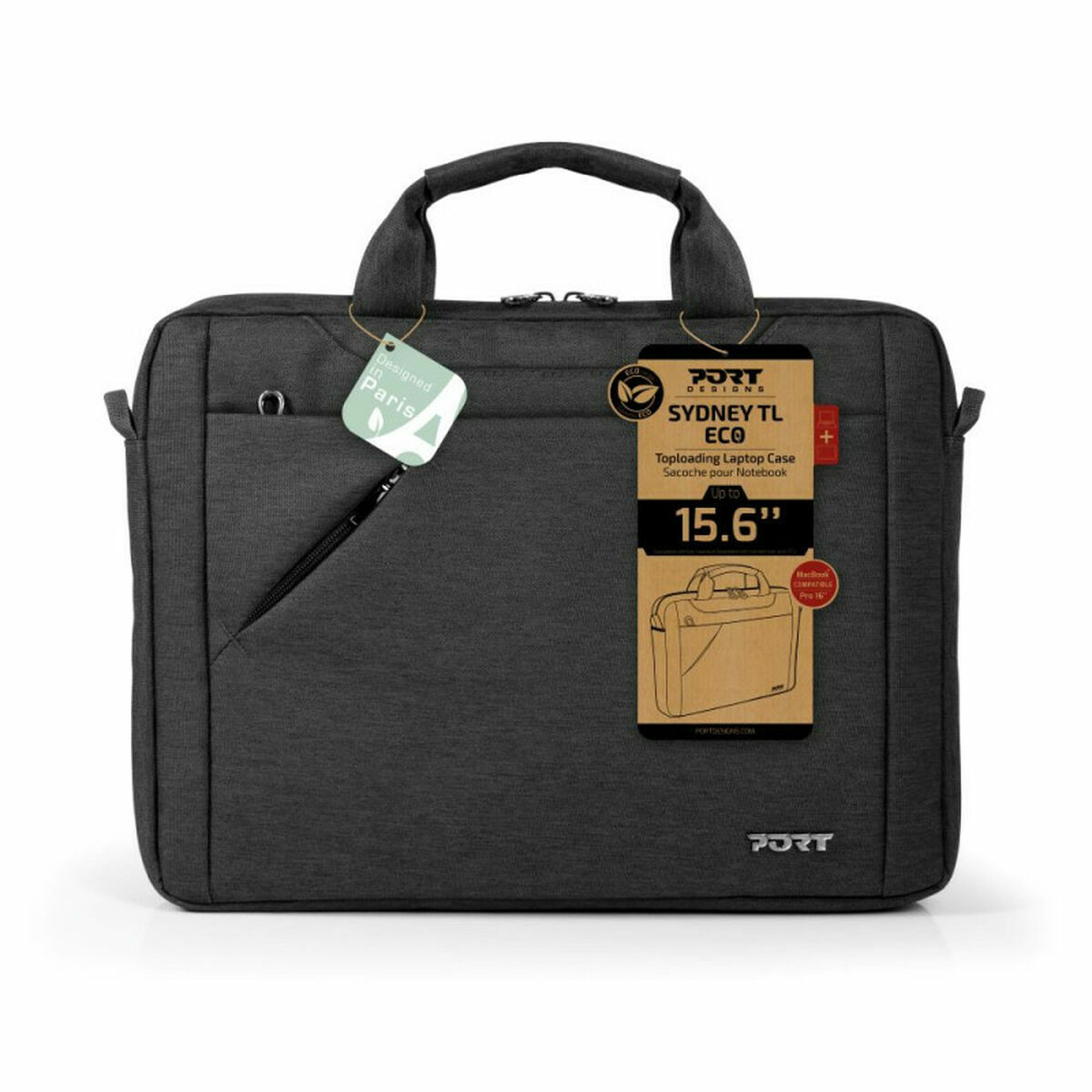 Laptopväska Port Designs 135172 Svart