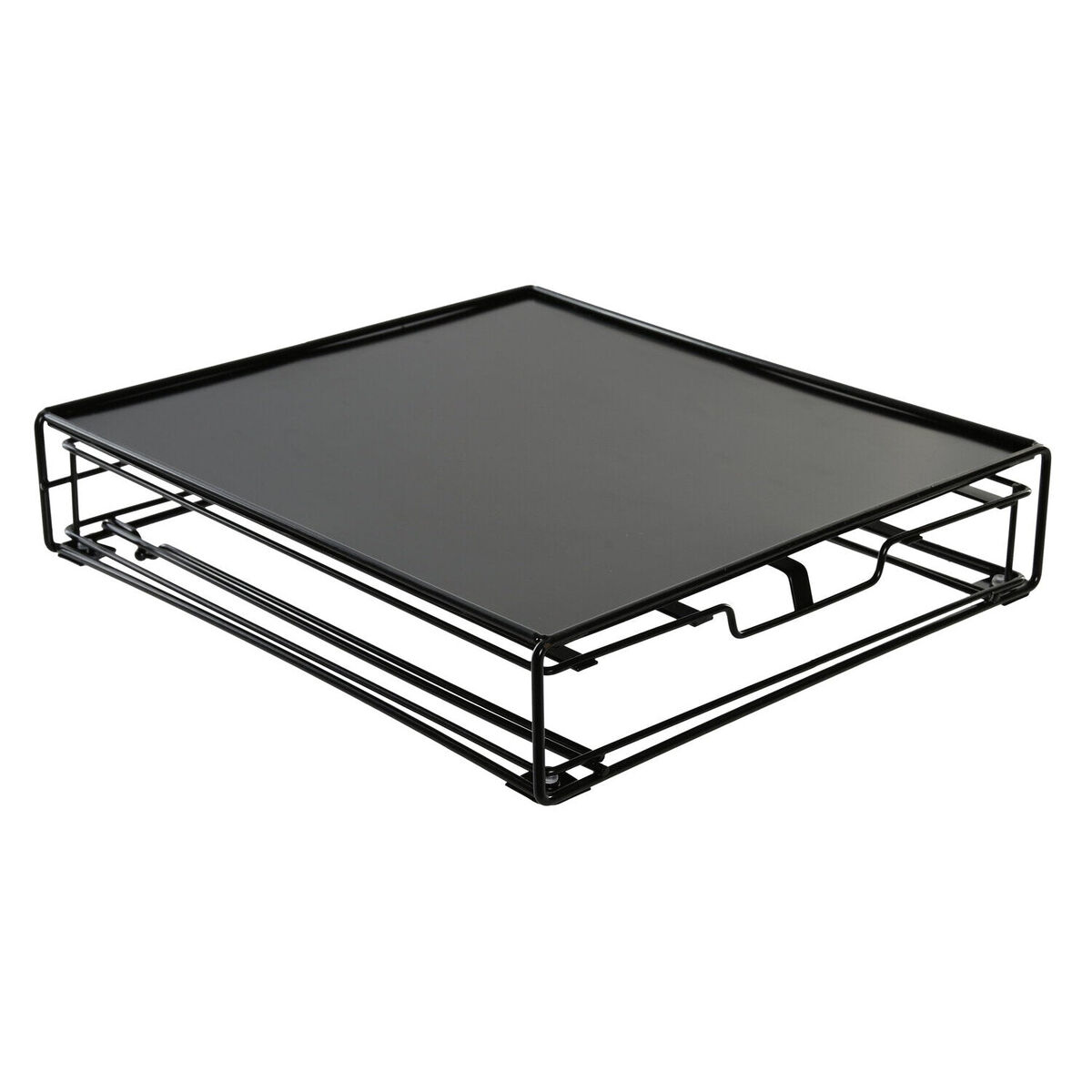 Kapselhållare DKD Home Decor Svart Metall (Renoverade A) - 2