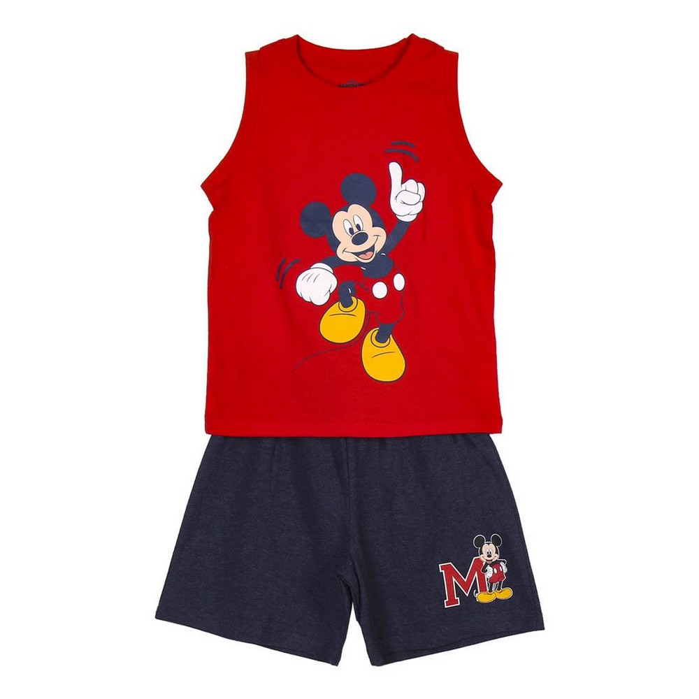 Sommarpyjamas Mickey Mouse Röd - 2