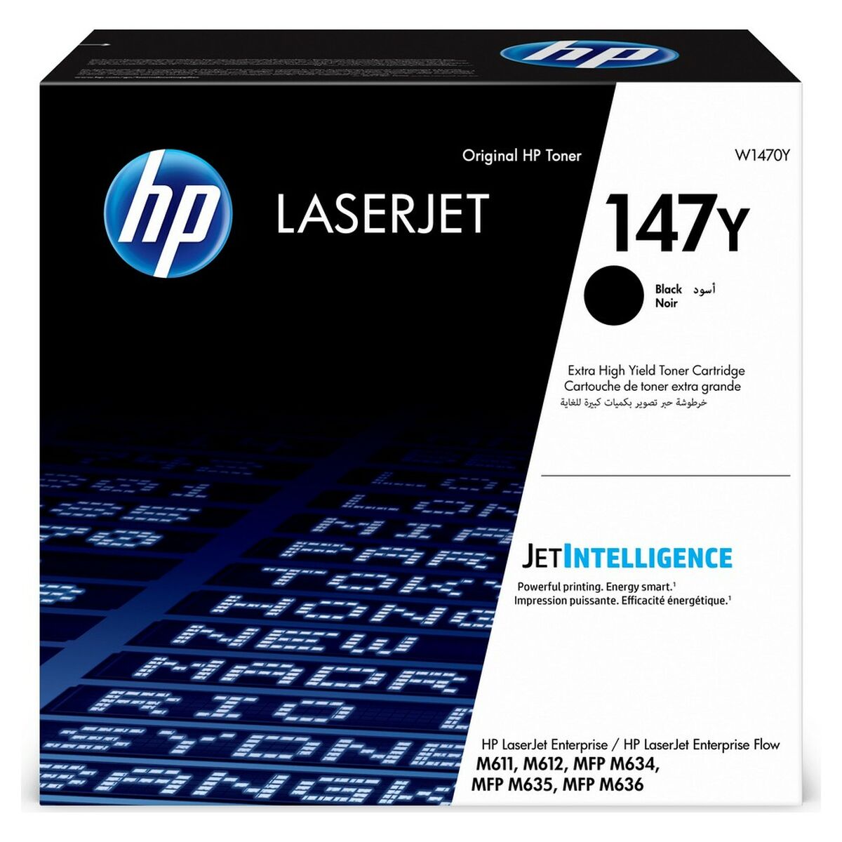 Toner HP W1470Y Svart - 2