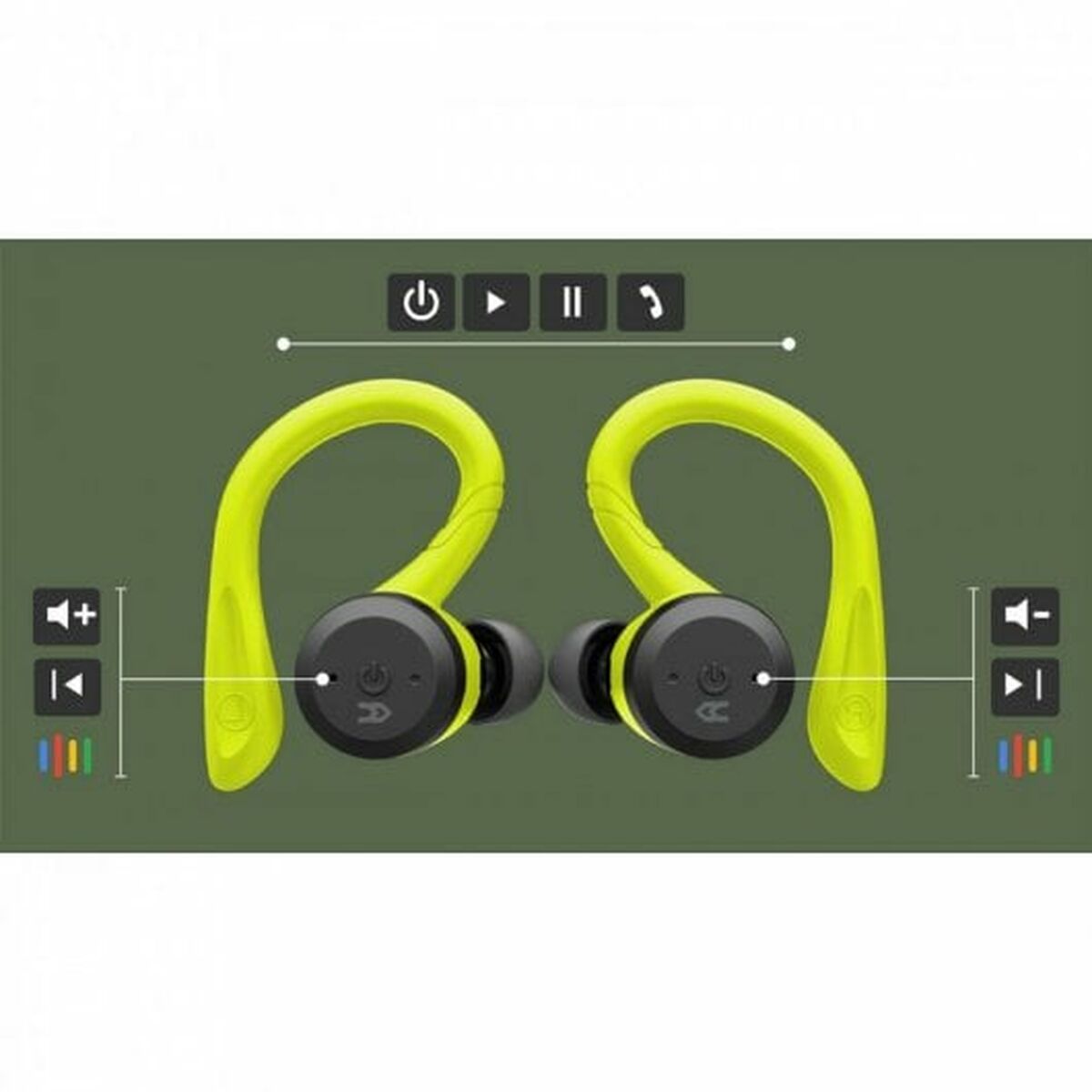 Ear Bluetooth hörlurar Avenzo AV-TW5003G - 5