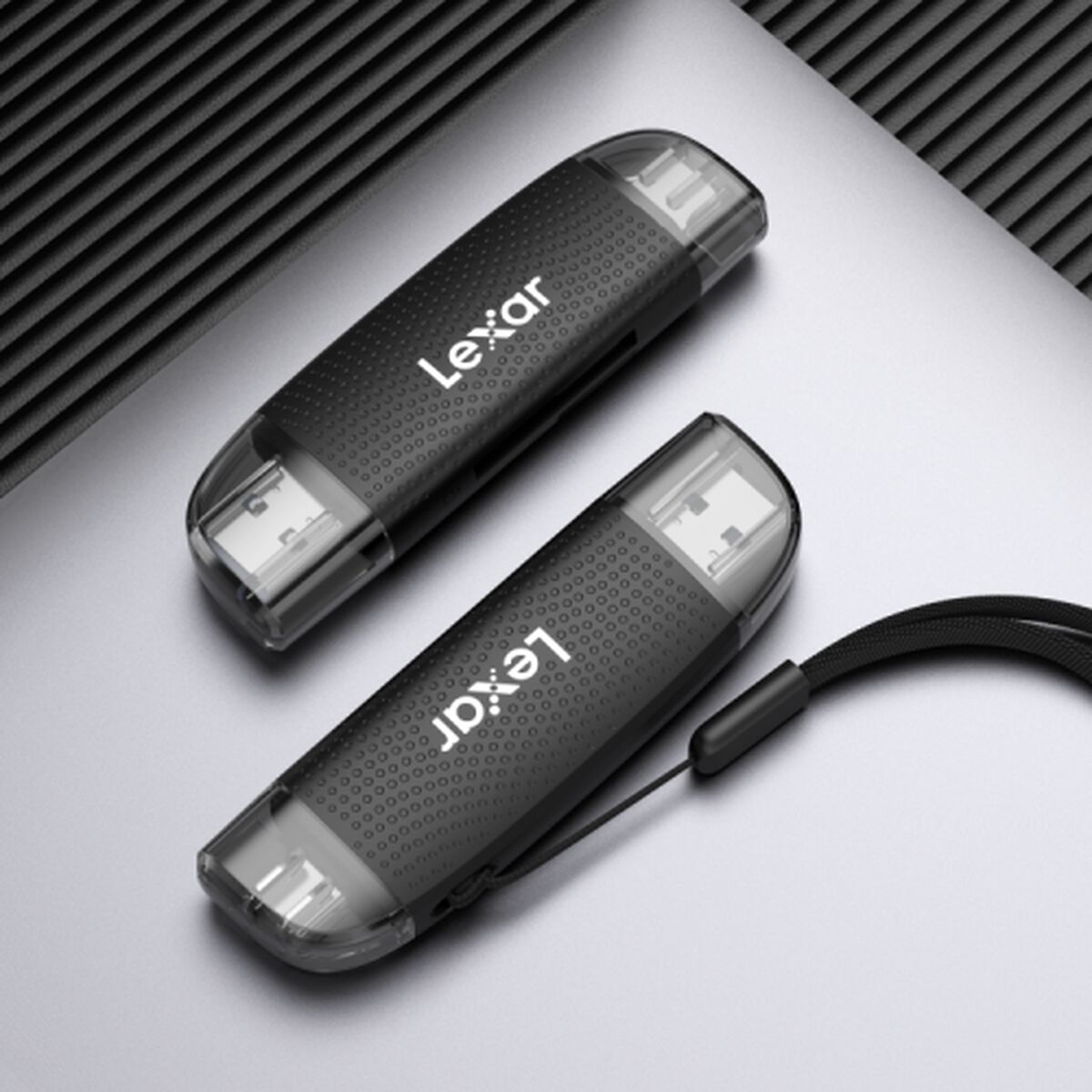 Micro-SD Minneskort med Adapter Lexar LRW310X-BNBNG