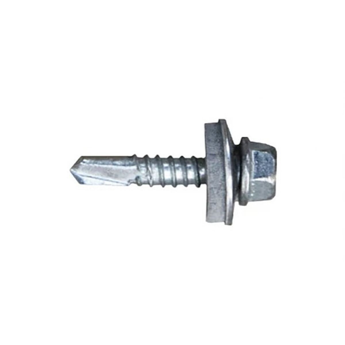 Låda med skruvar CELO 7301 Galvaniserad Ø 6,3 x 25 mm Med bricka Sexkantig Axel (200 antal)