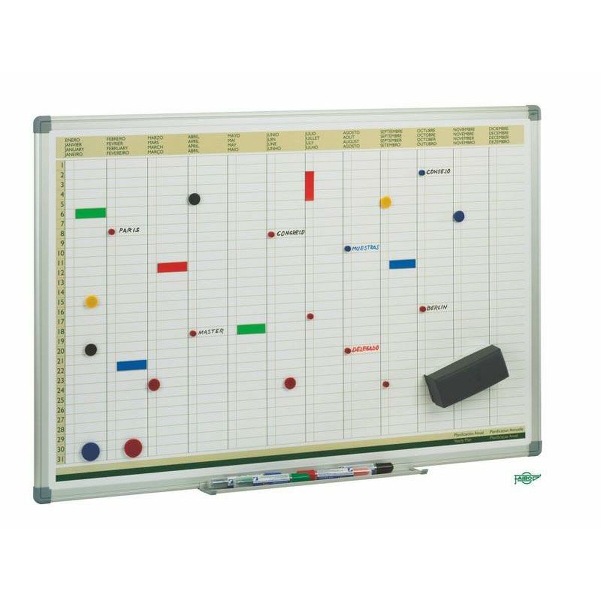 Skiffer Faibo 60 x 90 cm Årsplanerare