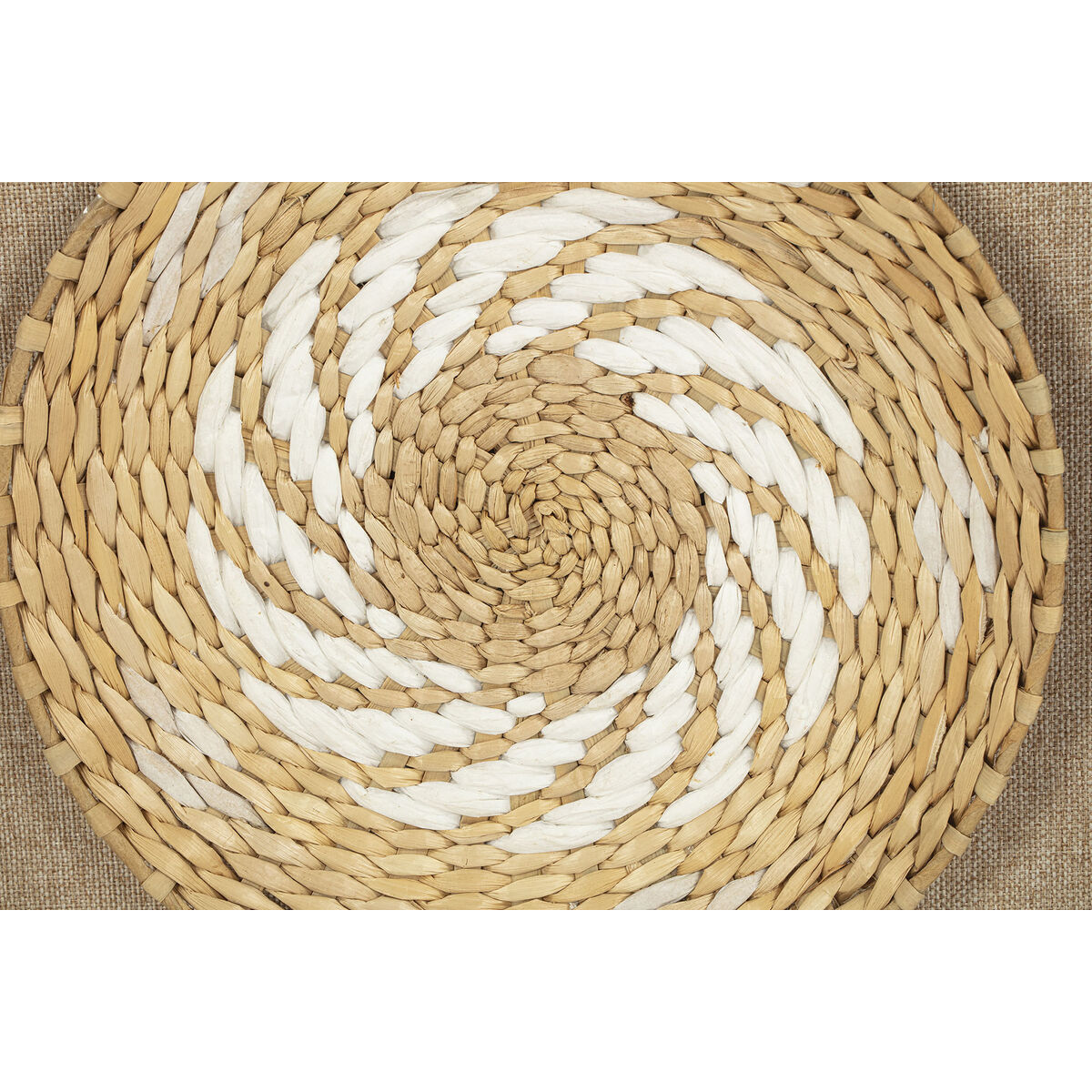Tavla 3D Home ESPRIT Jute Furu 35 x 3,6 x 35 cm - 2