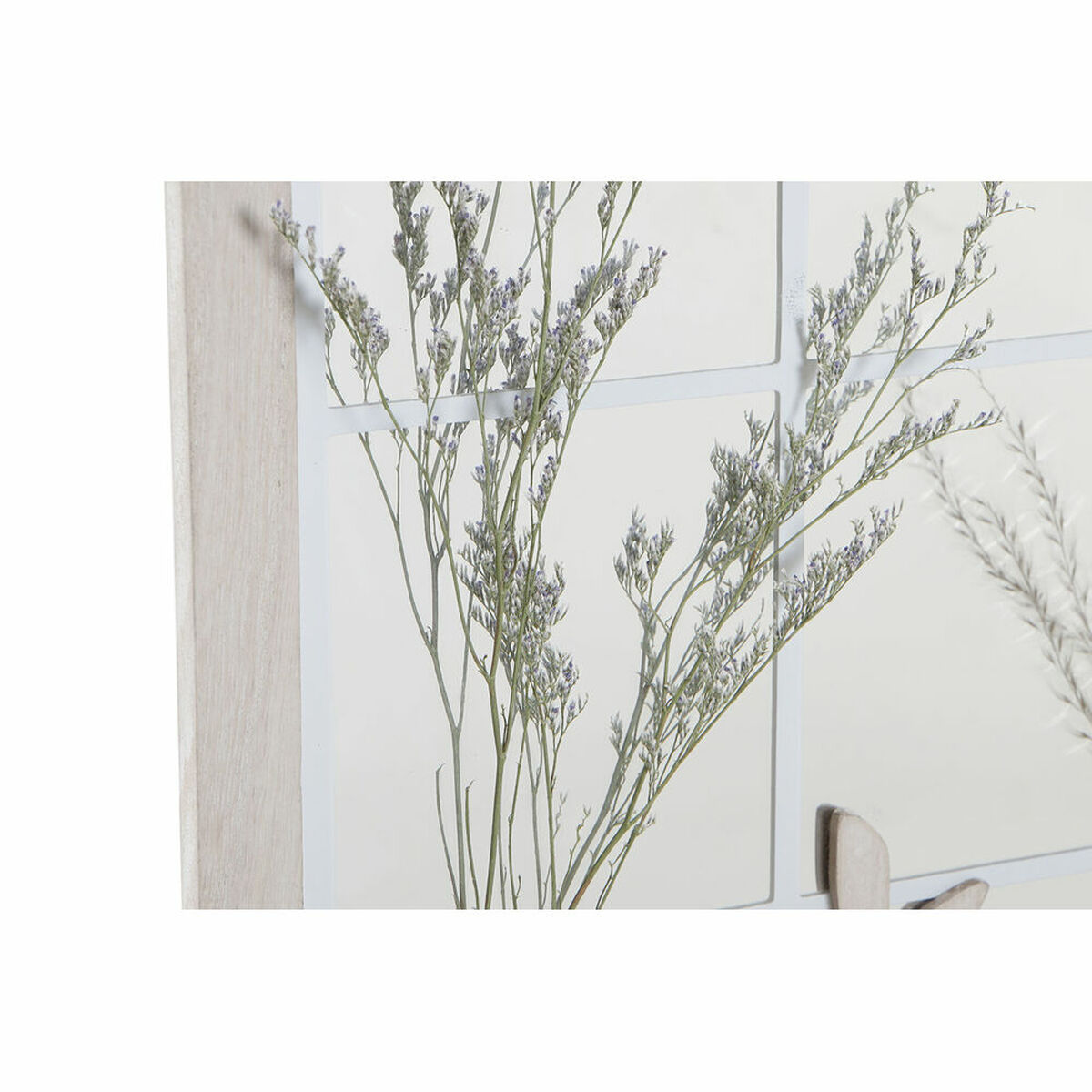 Väggspegel DKD Home Decor Beige Vas Cottage 35 x 10 x 50 cm - 2