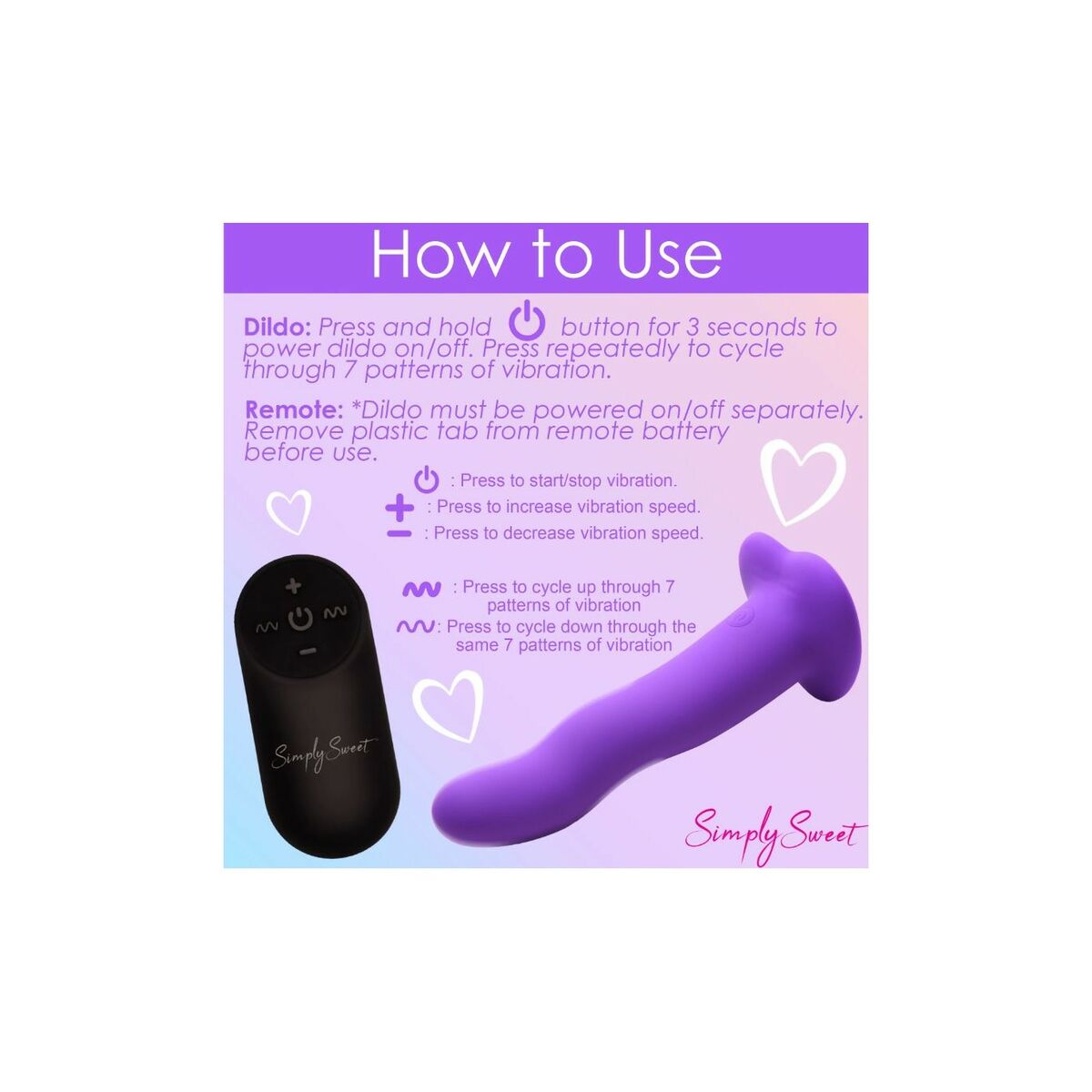 G-spotvibrator XR Purpur Silikon - 6
