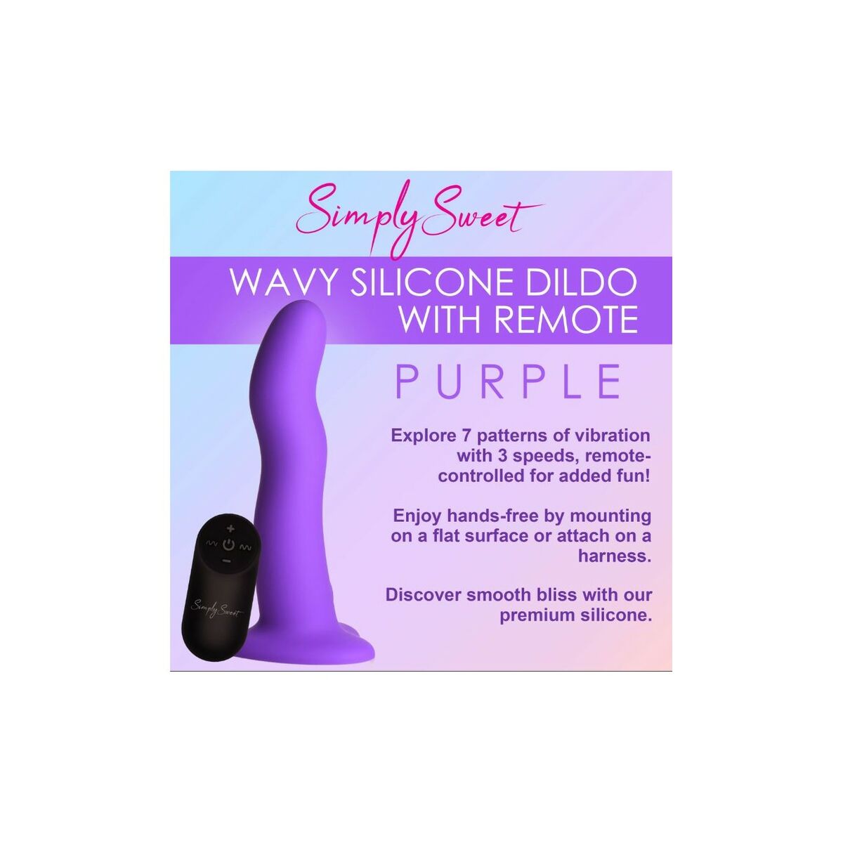 G-spotvibrator XR Purpur Silikon - 4