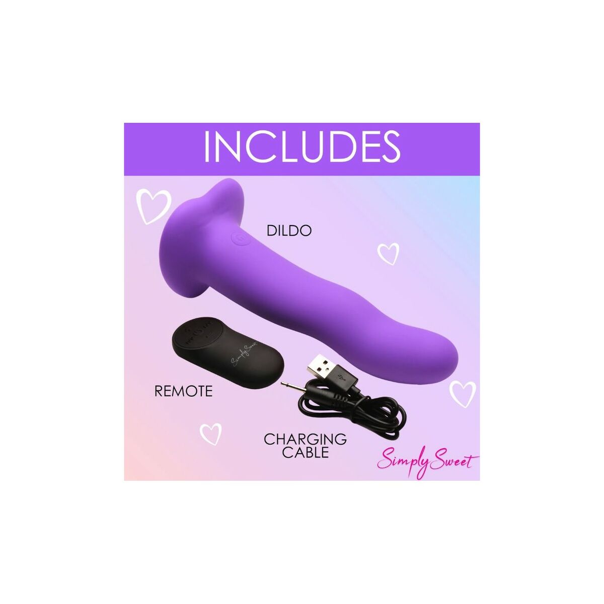 G-spotvibrator XR Purpur Silikon - 5
