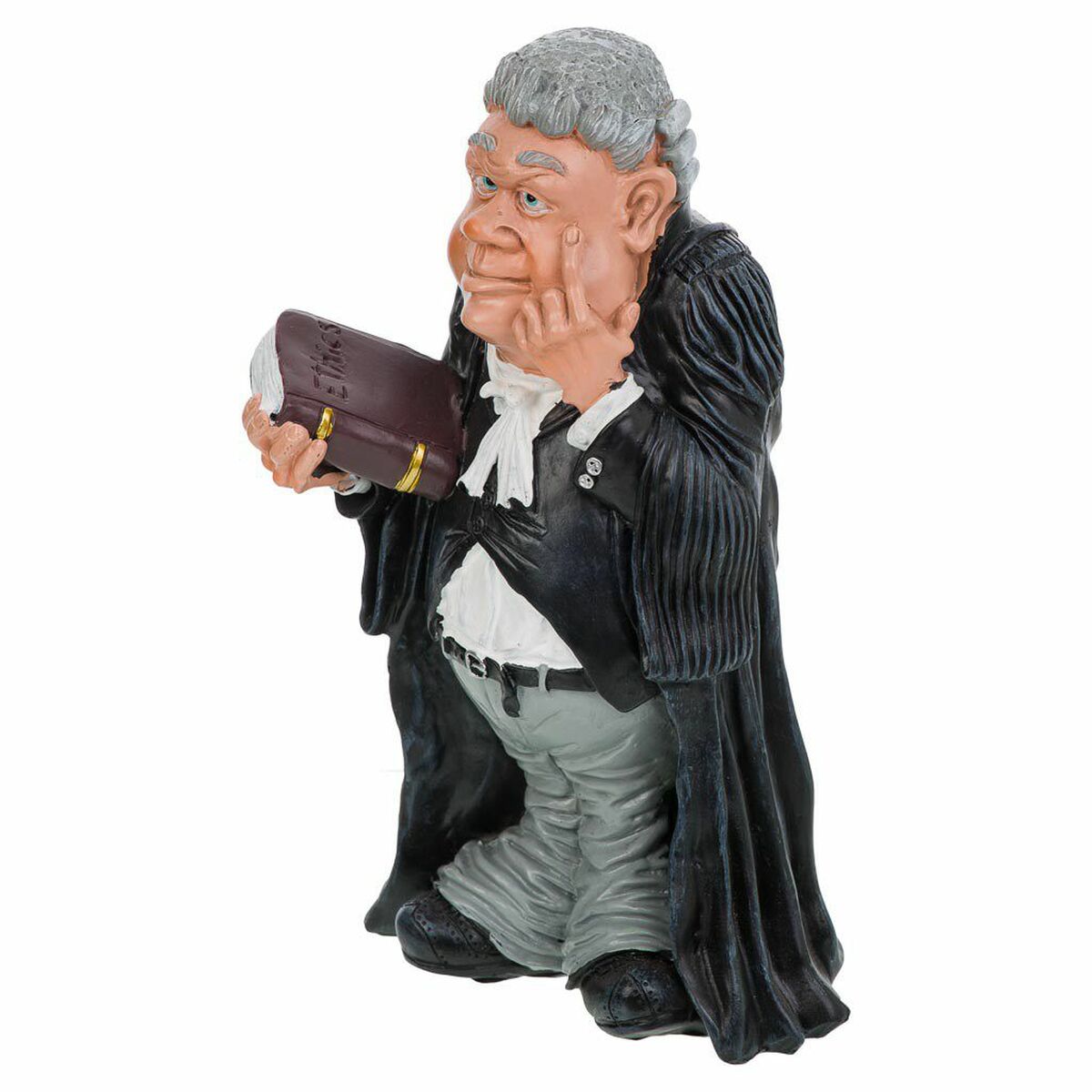 Samlingsfigurer Alexandra House Living Polyresin Domare 12 x 25 x 15 cm