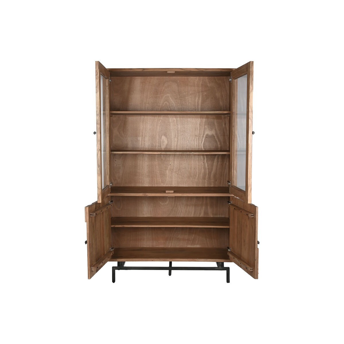 Visningsställ Home ESPRIT Glas Akaciaträ 118 x 45 x 194 cm - 3