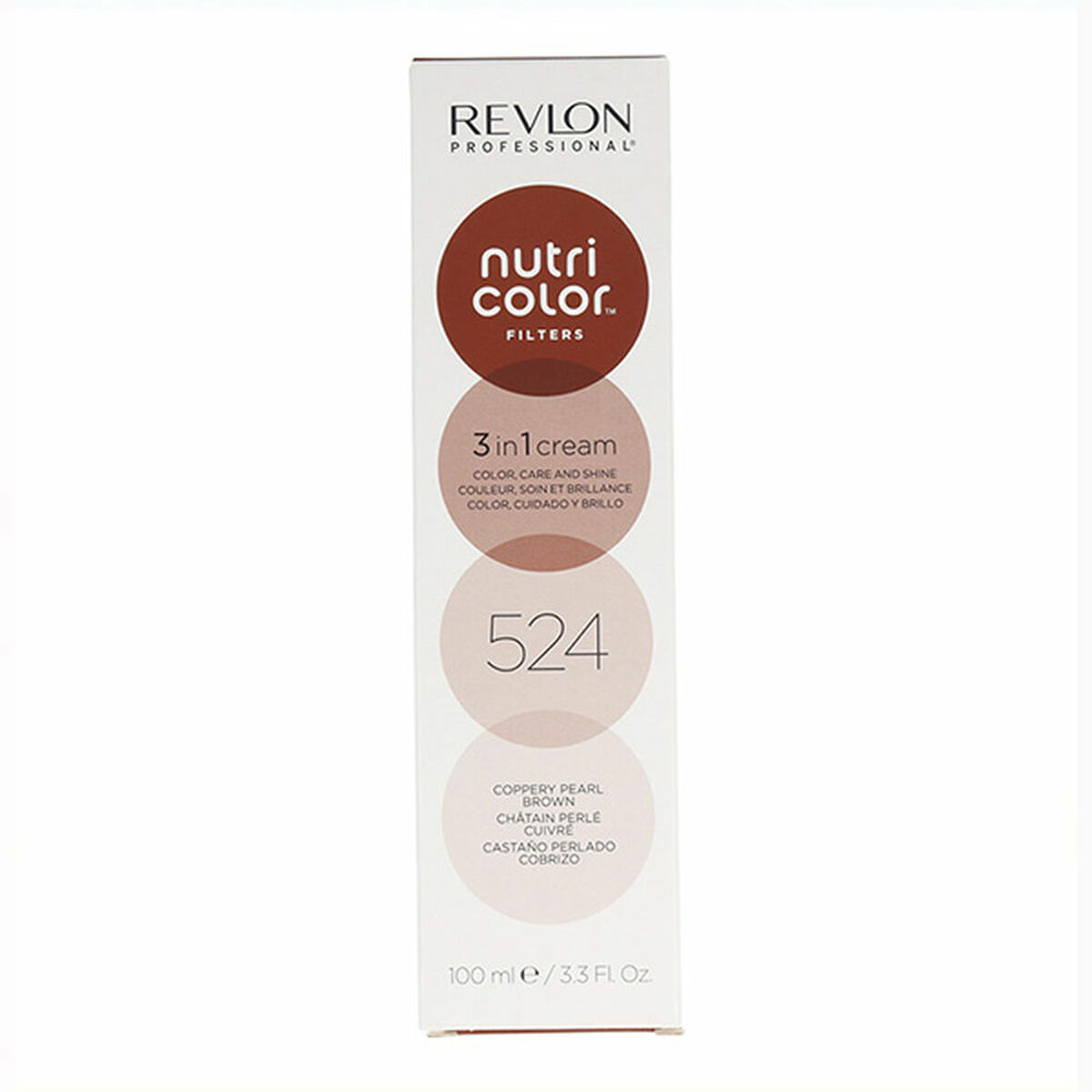 Vårdande hårinpackning 524 Revlon Kopparfärgat kastanjebrunt (100 ml)