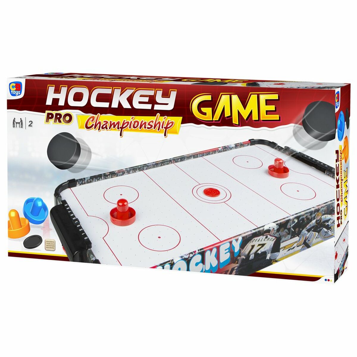Hockeybord 43315 69 x 10 x 36 cm - 4