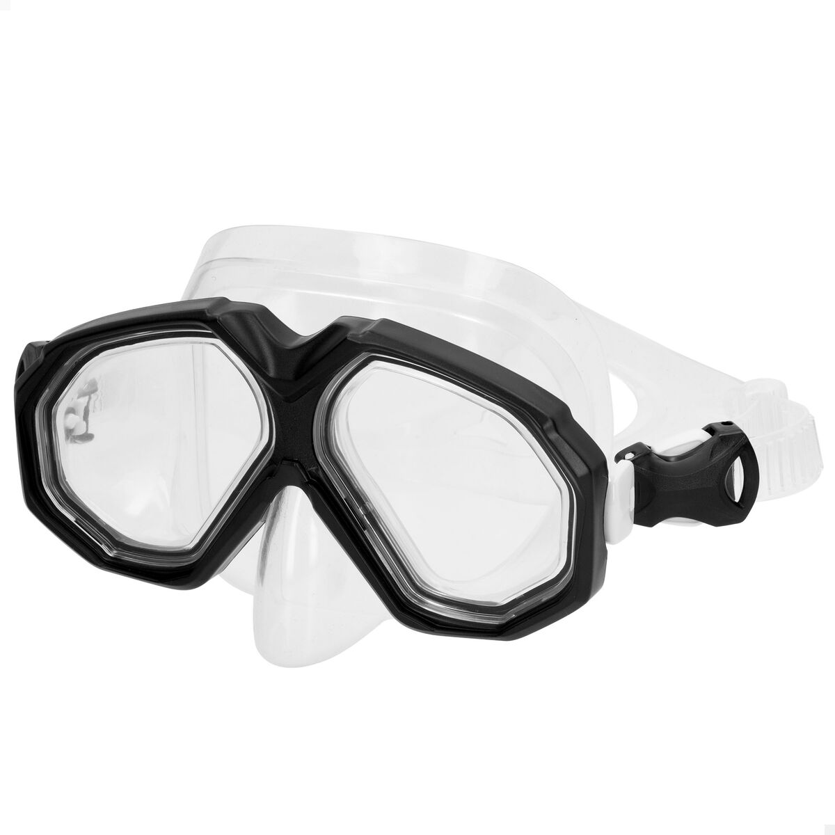 Dykmask AquaSport Svart (6 antal) - 2