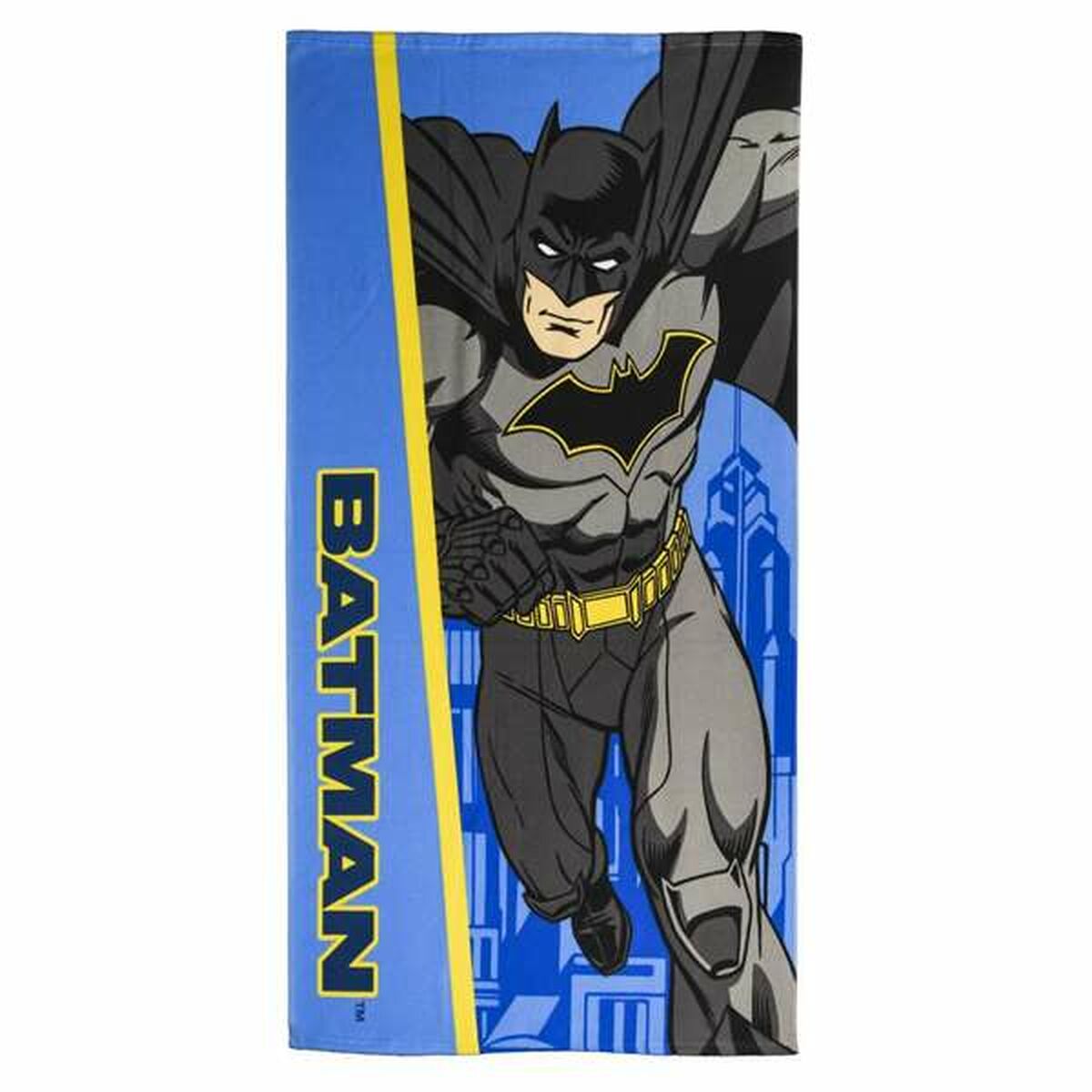 Strandbadduk Batman 70 x 140 cm Mikrofiber