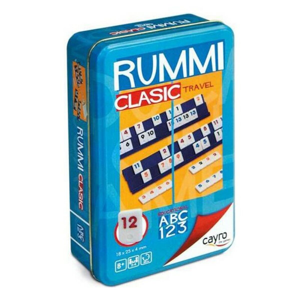 Sällskapsspel Rummi Classic Travel Cayro 150-755 11,5 x 19,5 cm - 3
