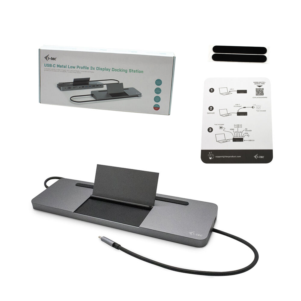 USB-HUB i-Tec C31FLATDOCKPDPRO