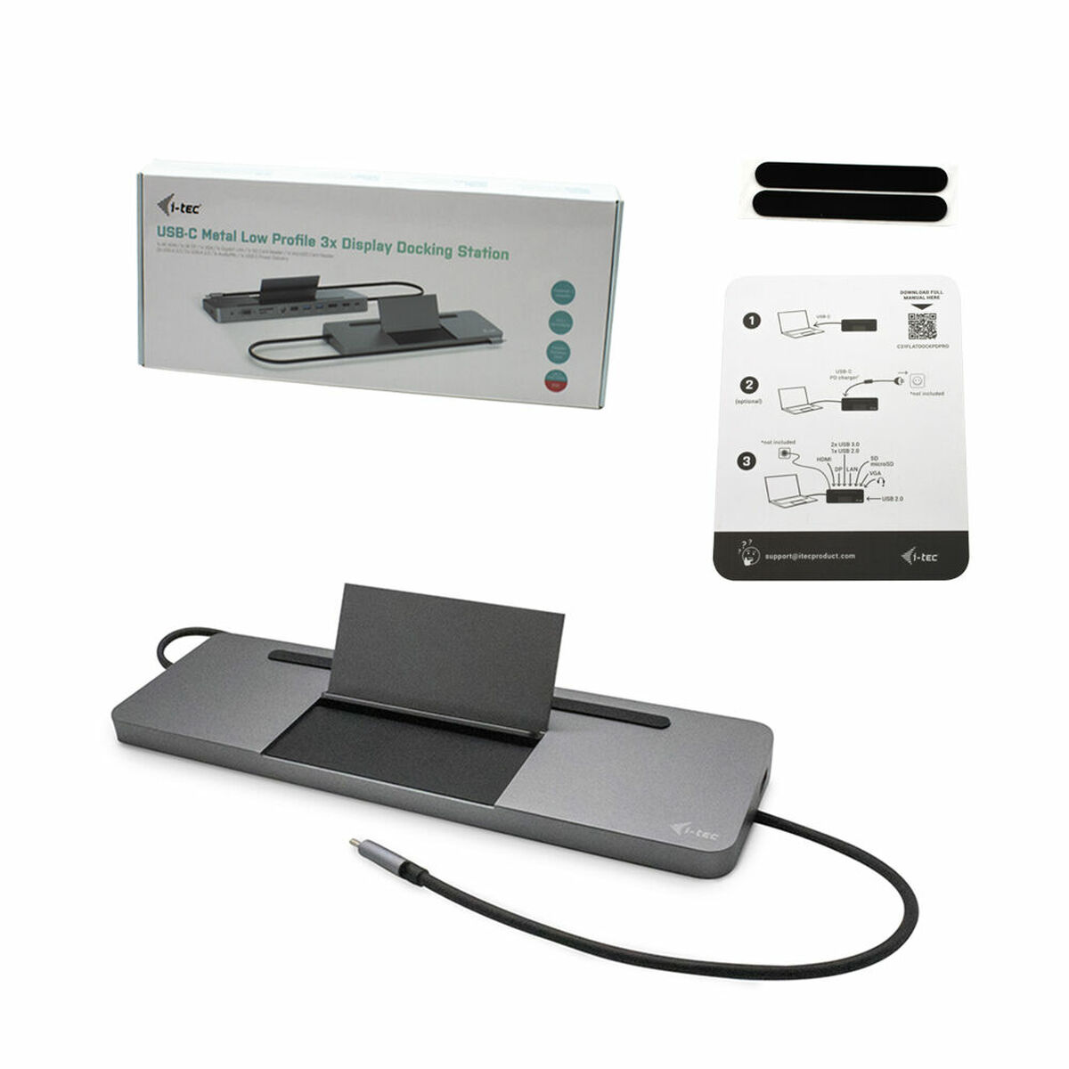 USB-HUB i-Tec C31FLATDOCKPDPRO - 4