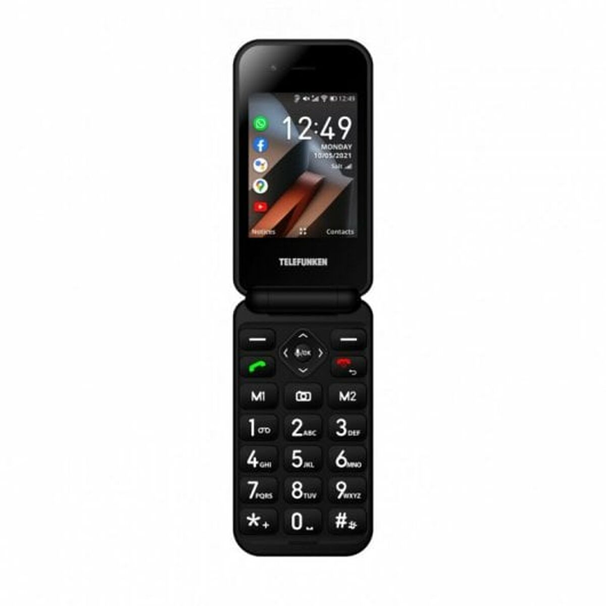 Mobiltelefon Telefunken S740 32 GB Svart Multicolour (Renoverade A) - 4