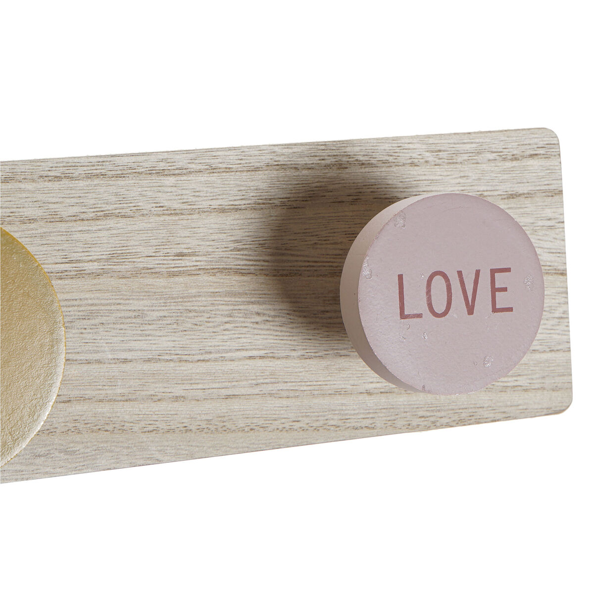 Väggmonterad rockhängare DKD Home Decor MDF Shabby Chic (50 x 5,5 x 8 cm) - 3